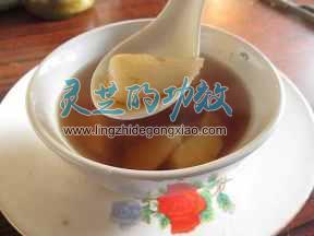 灵芝的吃法 紫灵芝山药汤 调节血糖，失眠，保肝护肝